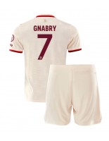 Bayern Munich Serge Gnabry #7 Alternativní dres pro děti 2024-25 Krátký Rukáv (+ trenýrky)